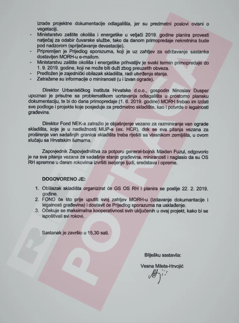 Imamo dokument! Hrvatska u vojarni Čerkezovac gradi odlagali&scaron;te za radioaktivni otpad