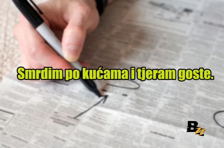 'Mijenjam cimera koji hrče za cimericu koja stenje': 20 najluđih oglasa koje smo ikada vidjeli