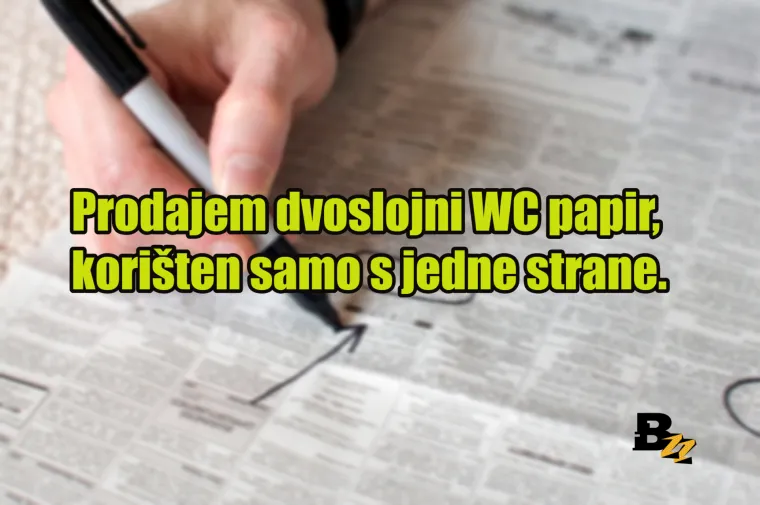 'Mijenjam cimera koji hrče za cimericu koja stenje': 20 najluđih oglasa koje smo ikada vidjeli