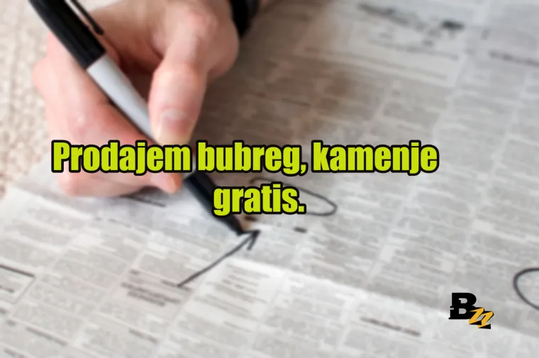 'Mijenjam cimera koji hrče za cimericu koja stenje': 20 najluđih oglasa koje smo ikada vidjeli