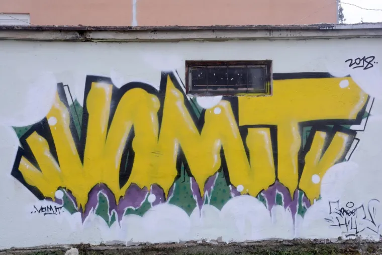 Grupa grafitera svojim je radovima oslikala pročelja garaža u Ulici Braće Čulig u Sisku.