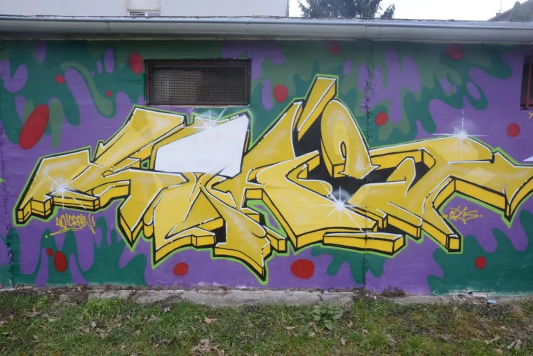 GRAFITERI OSLIKALI GARAŽE U SISKU: 'Ljubav se ljubavlju vraća'