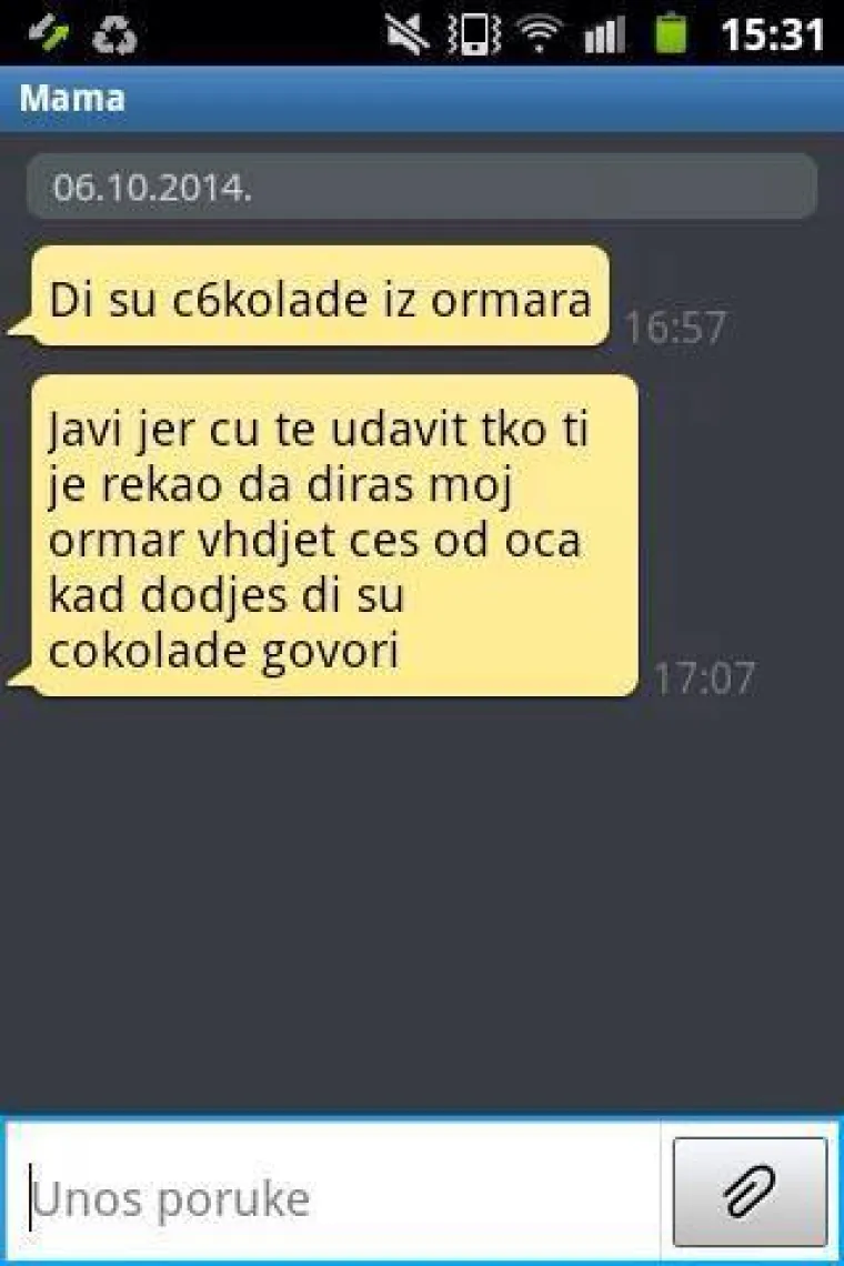 JO&Scaron; 30 najjačih poruka roditelja: 'Ako ne dođe&scaron; doma isti čas, ide&scaron; u dom. Voli te mama'