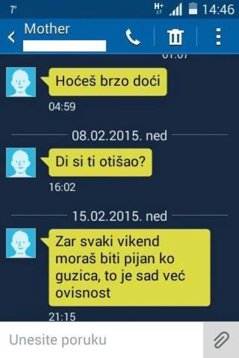 JO&Scaron; 30 najjačih poruka roditelja: 'Ako ne dođe&scaron; doma isti čas, ide&scaron; u dom. Voli te mama'