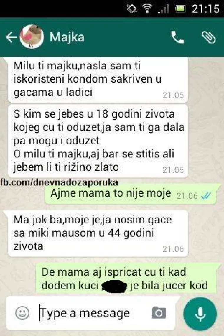 JO&Scaron; 30 najjačih poruka roditelja: 'Ako ne dođe&scaron; doma isti čas, ide&scaron; u dom. Voli te mama'