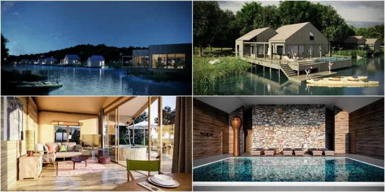 'Teslino gnjezdo' usred čarobne Like: Vile u divljini &scaron;ume, na kro&scaron;njama drveća, na jezeru...