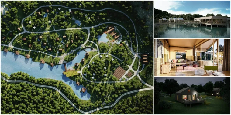 'Teslino gnjezdo' usred čarobne Like: Vile u divljini &scaron;ume, na kro&scaron;njama drveća, na jezeru...