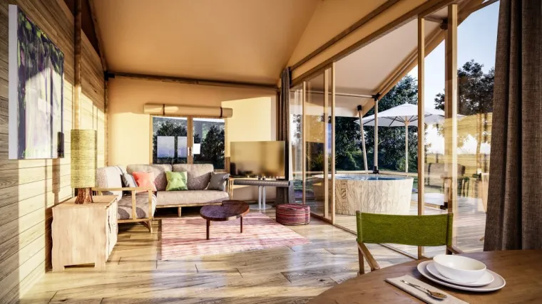 'Teslino gnjezdo' usred čarobne Like: Vile u divljini &scaron;ume, na kro&scaron;njama drveća, na jezeru...