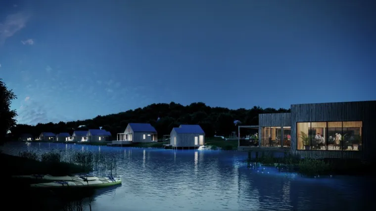 'Teslino gnjezdo' usred čarobne Like: Vile u divljini &scaron;ume, na kro&scaron;njama drveća, na jezeru...