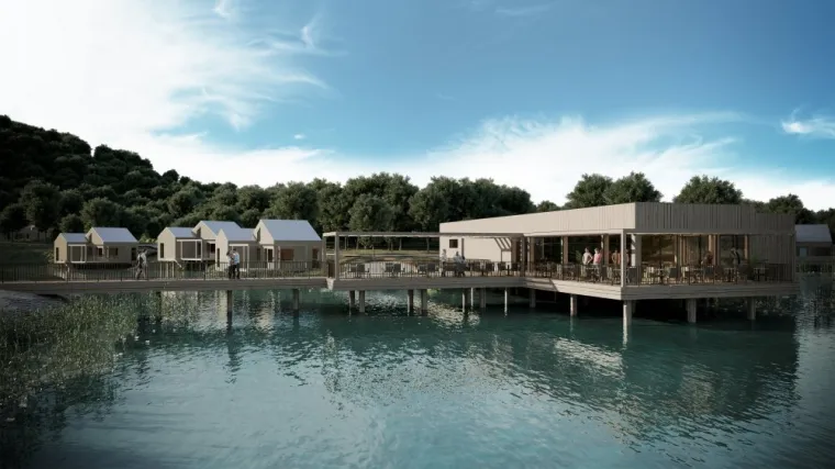 'Teslino gnjezdo' usred čarobne Like: Vile u divljini &scaron;ume, na kro&scaron;njama drveća, na jezeru...