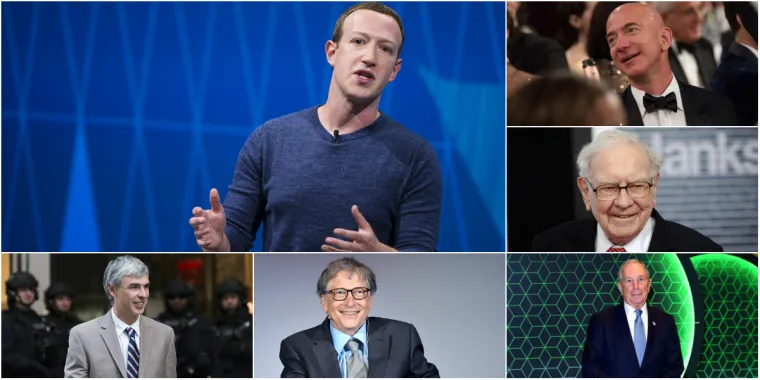 Forbesova lista deset najbogatijih ljudi svijeta