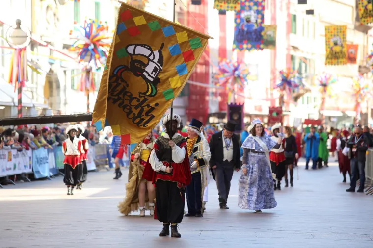 Rijeka: 36. Međunarodna karnevalska povorka 03.03.2019., Rijeka -  36. Medjunarodna karnevalska povorka zavrsni je dio Rijeckog karnevala. Photo: Nel Pavletic/PIXSELL