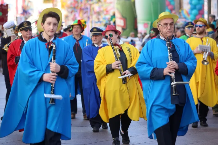 Rijeka: 36. Međunarodna karnevalska povorka 03.03.2019., Rijeka -  36. Medjunarodna karnevalska povorka zavrsni je dio Rijeckog karnevala. Photo: Nel Pavletic/PIXSELL