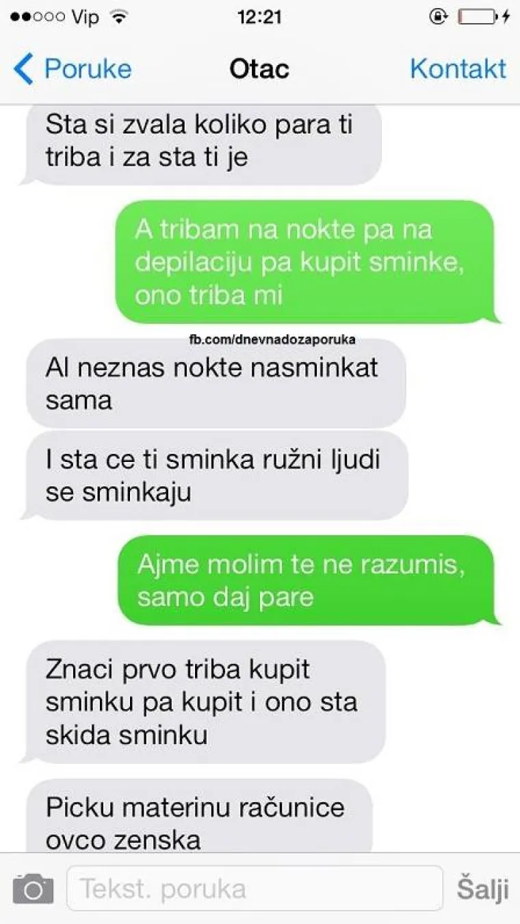 Kad mamu nazove&scaron; 'Interpol', a ona je bijesna jer je zove&scaron; samo zbog para: JO&Scaron; 30 urnebesnih poruka roditelja