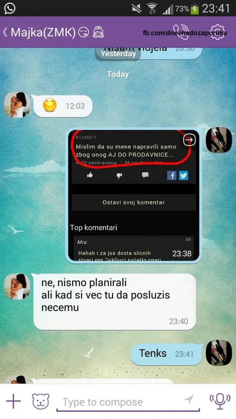 Kad mamu nazove&scaron; 'Interpol', a ona je bijesna jer je zove&scaron; samo zbog para: JO&Scaron; 30 urnebesnih poruka roditelja