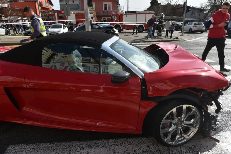 U Dubravi slupani automobili vrijedni milijune kuna