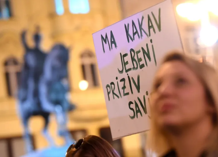 Zagreb: Žene u ovogodi&scaron;njem prosvjednom mar&scaron;u pod sloganom Glasne i borbene