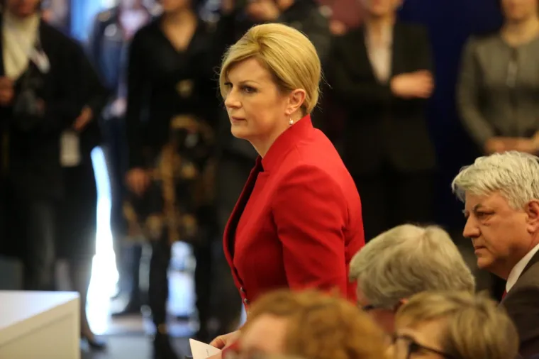 12,5 % birača HSS-a podržava predsjednicu u prvom krugu predsjedničkih izbora