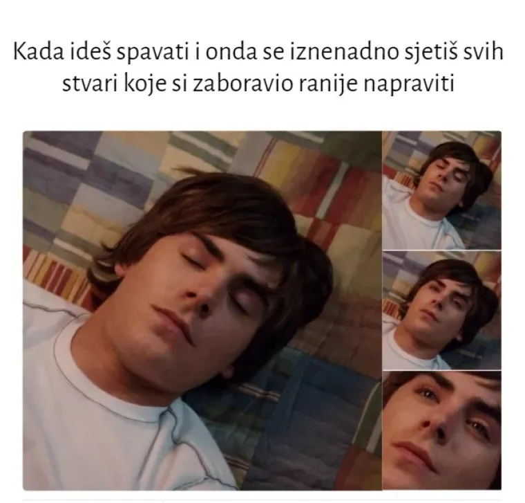 'Ne spavam, samo odmaram oči': 20 najjačih mema za one koji obožavaju spavati