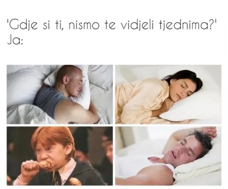 'Ne spavam, samo odmaram oči': 20 najjačih mema za one koji obožavaju spavati