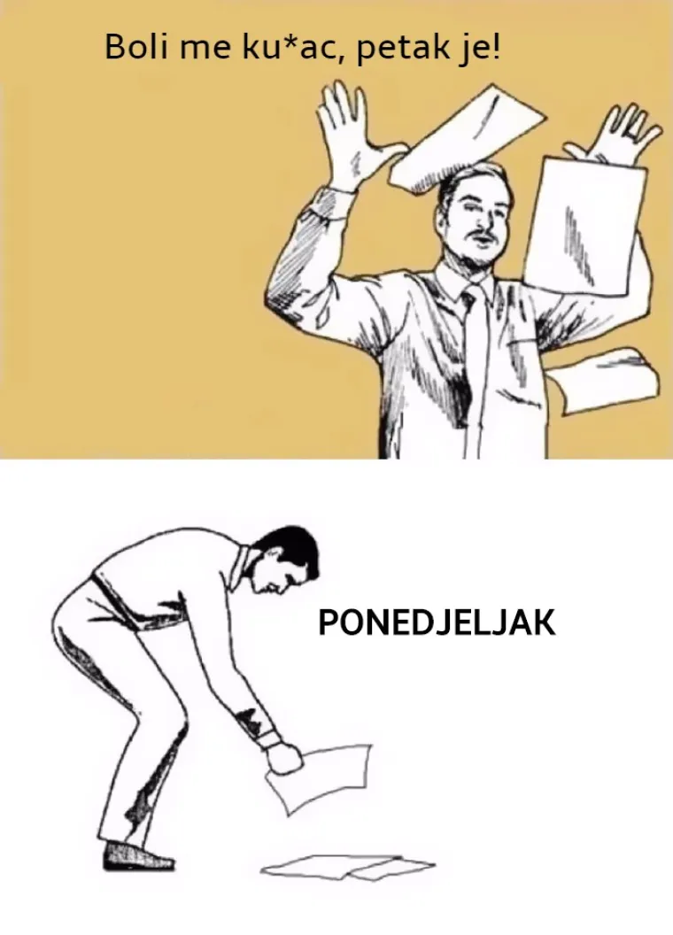 20 mema koje savr&scaron;eno opisuju kako se nekada osjećamo na poslu