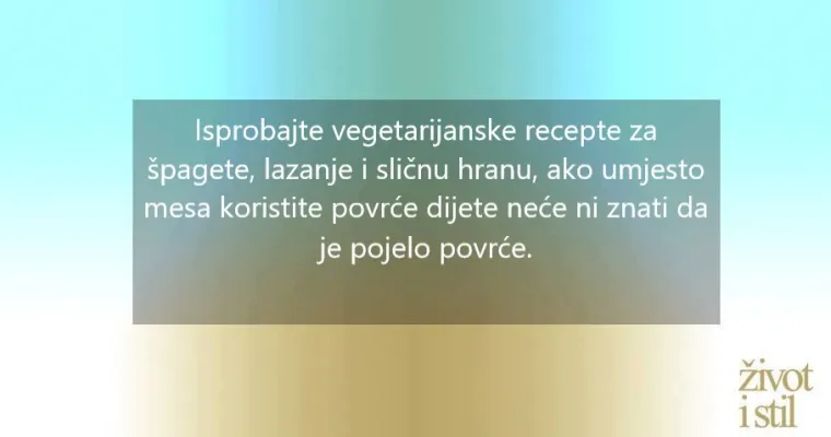 Mali izbirljivci: Kako nagovoriti dijete da jede voće i povrće?