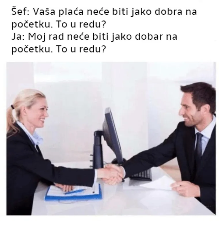 20 urnebesnih mema vezanih uz zapo&scaron;ljavanje i razgovore za posao