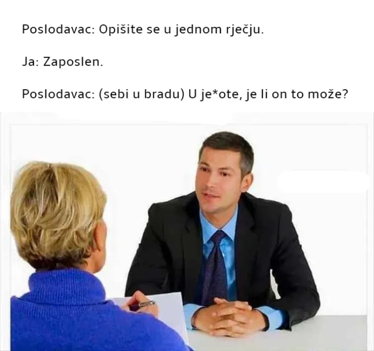 20 urnebesnih mema vezanih uz zapo&scaron;ljavanje i razgovore za posao