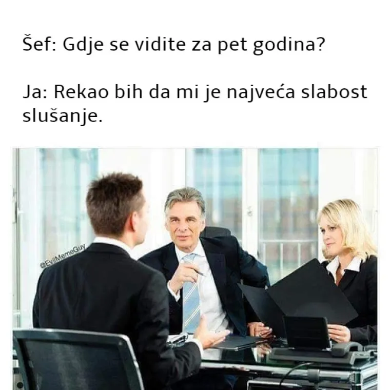 20 urnebesnih mema vezanih uz zapo&scaron;ljavanje i razgovore za posao
