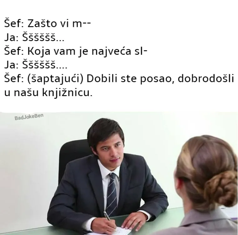 20 urnebesnih mema vezanih uz zapo&scaron;ljavanje i razgovore za posao