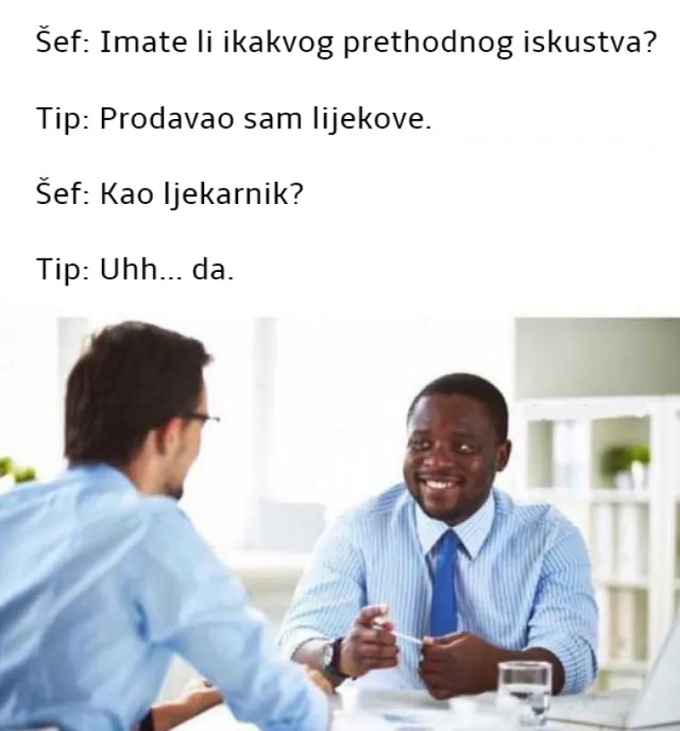 20 urnebesnih mema vezanih uz zapo&scaron;ljavanje i razgovore za posao