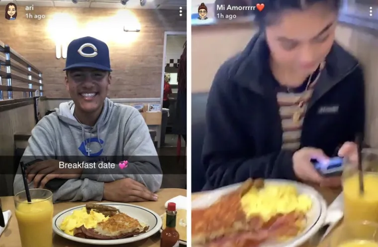 "Kako ti fotkaš svog dečka i kako on fotka tebe"