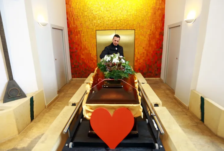 Pogreb Davora Dragičevića na groblju Friedhof der Stadt