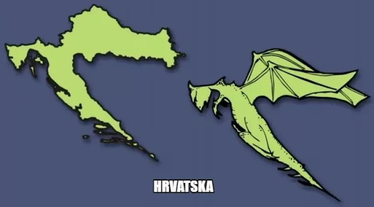 Spermiji, zmajevi i kondomi: 20 primjera kako kreativni ljudi vide oblike država