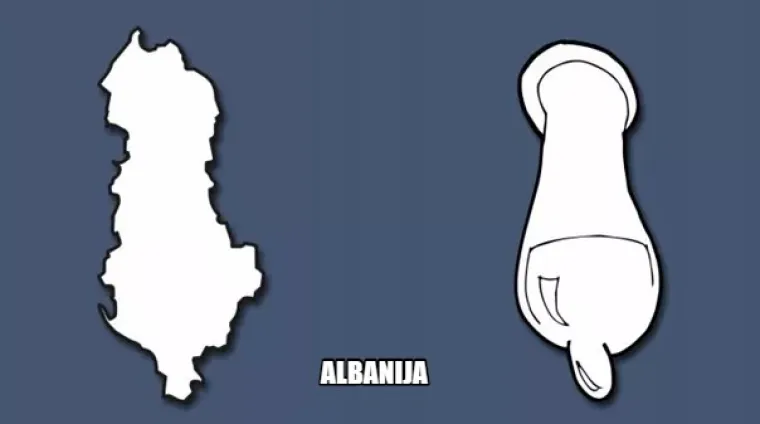 Spermiji, zmajevi i kondomi: 20 primjera kako kreativni ljudi vide oblike država