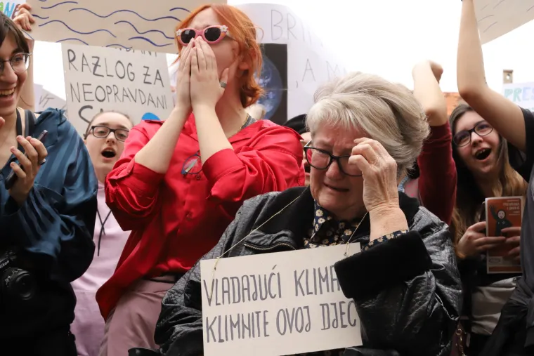 Mladi su osvjetlili obraz Hrvatske: Pogledajte &scaron;to smo sve zabilježili na prosvjedu učenika za klimu