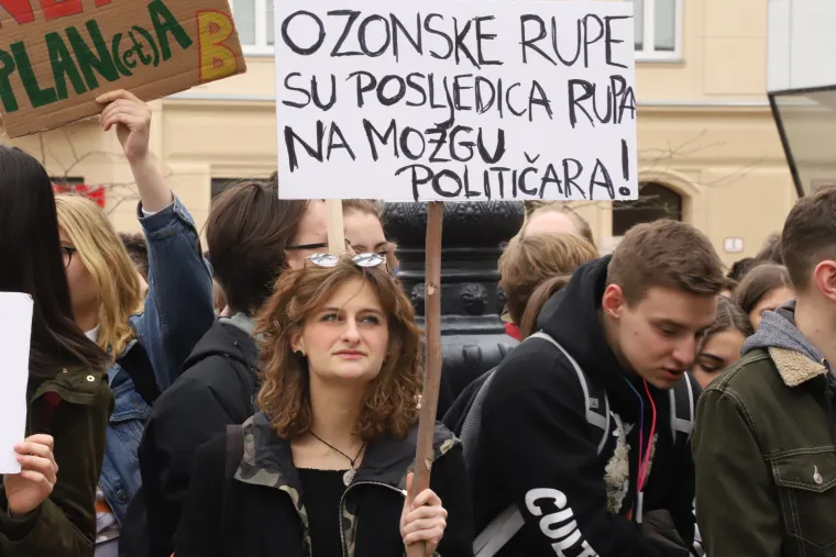 Mladi su osvjetlili obraz Hrvatske: Pogledajte &scaron;to smo sve zabilježili na prosvjedu učenika za klimu