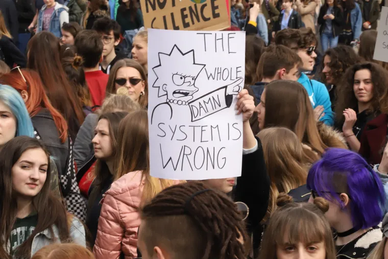 Mladi su osvjetlili obraz Hrvatske: Pogledajte &scaron;to smo sve zabilježili na prosvjedu učenika za klimu