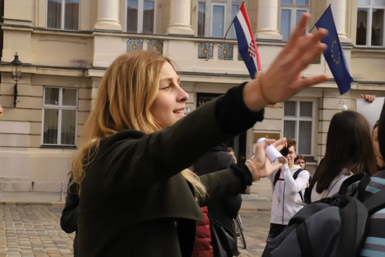Mladi su osvjetlili obraz Hrvatske: Pogledajte &scaron;to smo sve zabilježili na prosvjedu učenika za klimu
