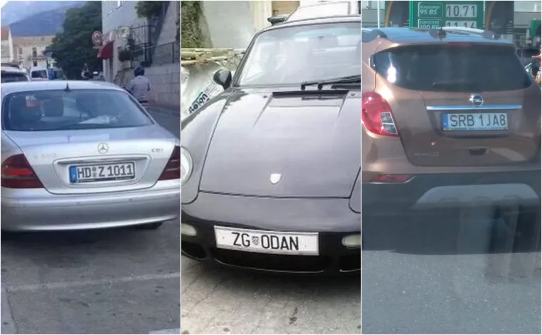 Ovi su si vozači stvarno dali truda: 20 najma&scaron;tovitijih registarskih tablica u regiji