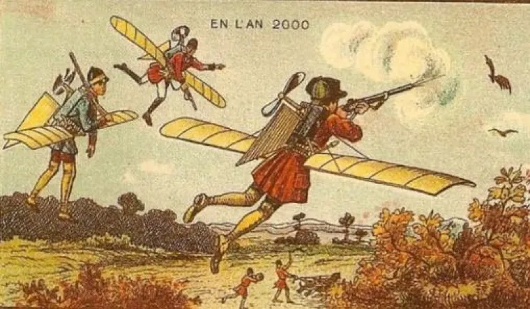 Roboti-frizeri i leteći po&scaron;tari: Evo kako su 1900. zami&scaron;ljali da će izgledati 21.stoljeće