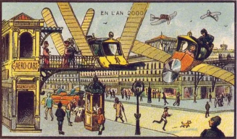 Roboti-frizeri i leteći po&scaron;tari: Evo kako su 1900. zami&scaron;ljali da će izgledati 21.stoljeće