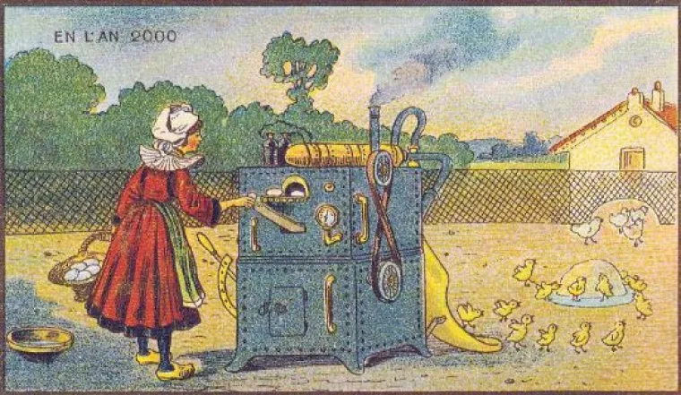 Roboti-frizeri i leteći po&scaron;tari: Evo kako su 1900. zami&scaron;ljali da će izgledati 21.stoljeće