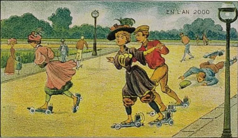 Roboti-frizeri i leteći po&scaron;tari: Evo kako su 1900. zami&scaron;ljali da će izgledati 21.stoljeće