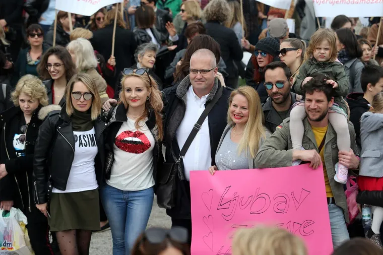 [FOTO] VELIKI PROSVJED #SPASIME U ZAGREBU: Okupile se brojne poznate osobe, pridružio se i Plenković