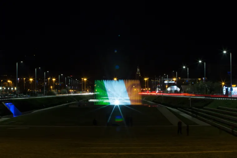 Fontane kod NSB-a povodom Dana sv. Patrika u bojama irske zastave