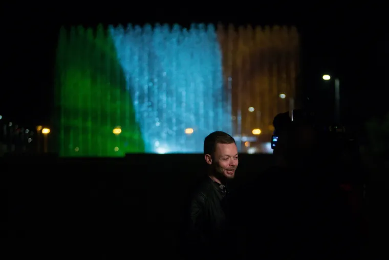 Fontane kod NSB-a povodom Dana sv. Patrika u bojama irske zastave