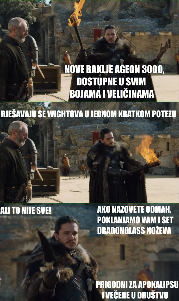 Pisma meda i vatre: 25 najjačih objava sa stranice koja se sprda s Igrom prijestolja