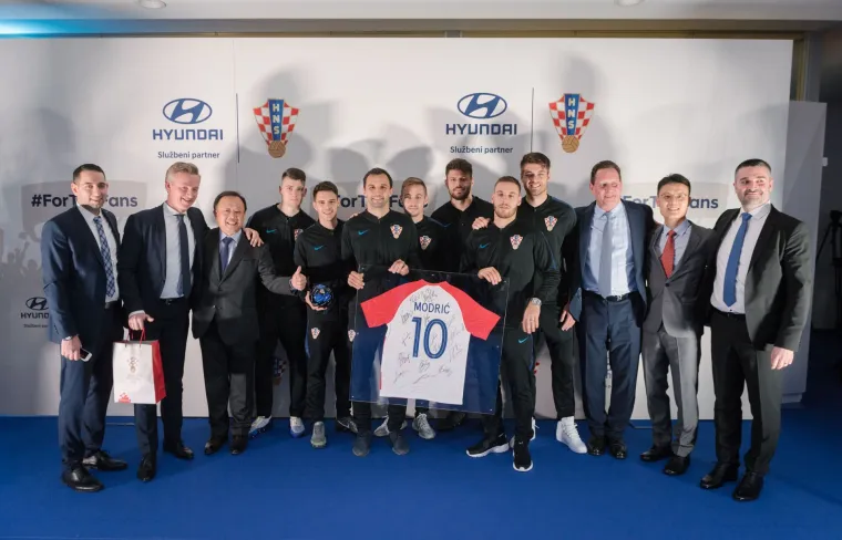 Vatreni otvorili najmoderniji Hyundai centar u Zagrebu