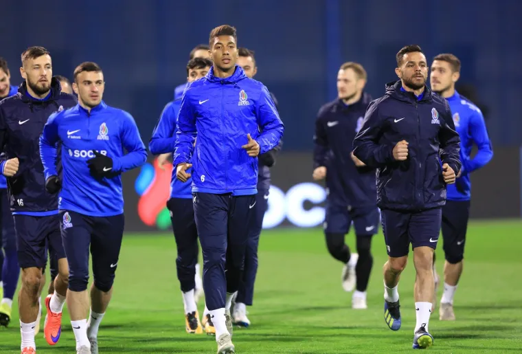 Azerbajdžan je odradio trening na Maksimiru uoči dvoboja s Hrvatskom